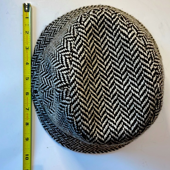 American Eagle Outfitters Wool Bucket Hat Brown Herringbone - Picture 7 of 11